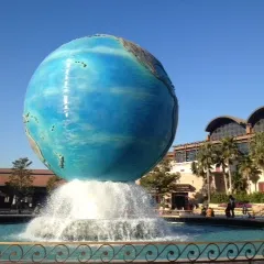 洗面排水栓にミッキーマウス！